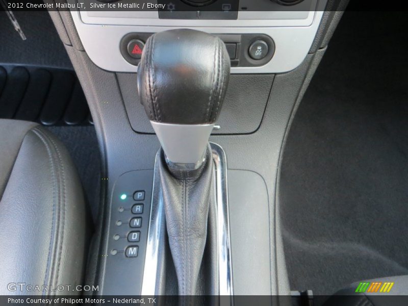 Silver Ice Metallic / Ebony 2012 Chevrolet Malibu LT