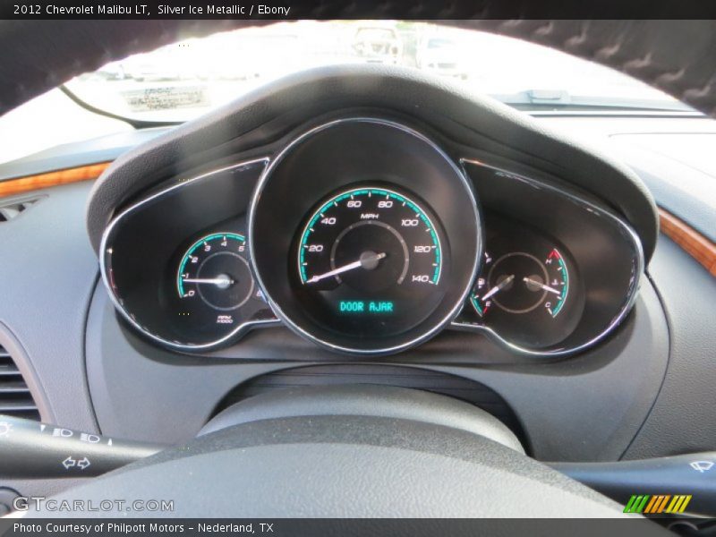 Silver Ice Metallic / Ebony 2012 Chevrolet Malibu LT