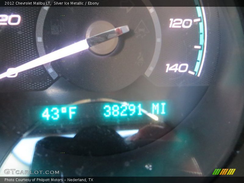 Silver Ice Metallic / Ebony 2012 Chevrolet Malibu LT