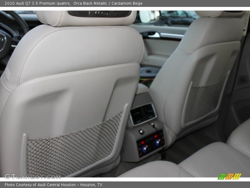 Orca Black Metallic / Cardamom Beige 2010 Audi Q7 3.6 Premium quattro