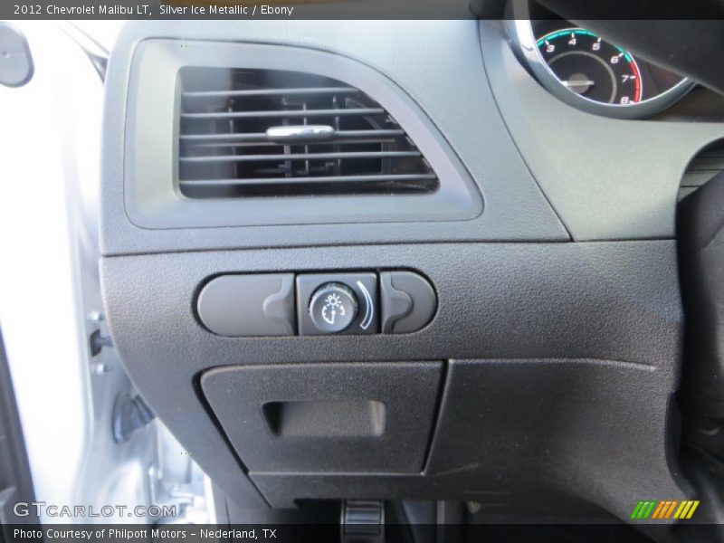 Silver Ice Metallic / Ebony 2012 Chevrolet Malibu LT