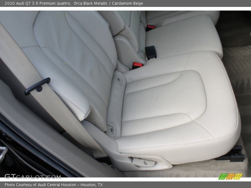 Orca Black Metallic / Cardamom Beige 2010 Audi Q7 3.6 Premium quattro