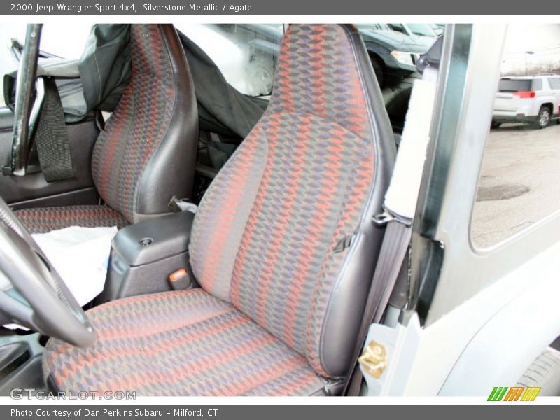 Silverstone Metallic / Agate 2000 Jeep Wrangler Sport 4x4