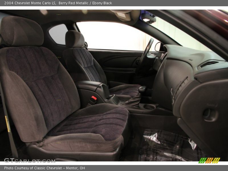 Berry Red Metallic / Ebony Black 2004 Chevrolet Monte Carlo LS