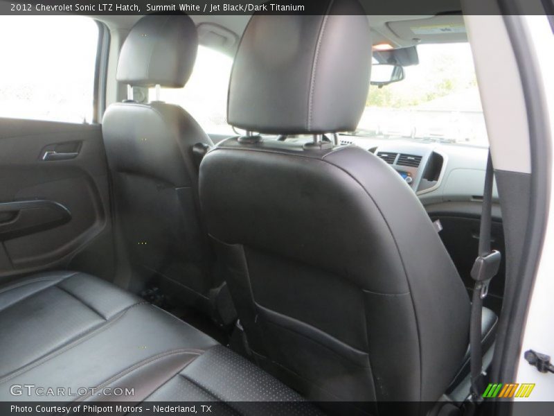 Summit White / Jet Black/Dark Titanium 2012 Chevrolet Sonic LTZ Hatch