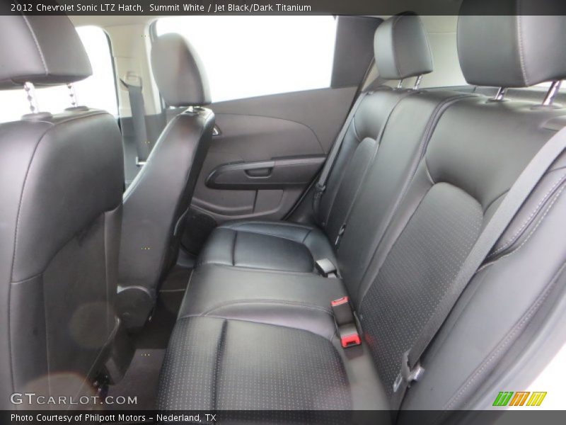 Summit White / Jet Black/Dark Titanium 2012 Chevrolet Sonic LTZ Hatch