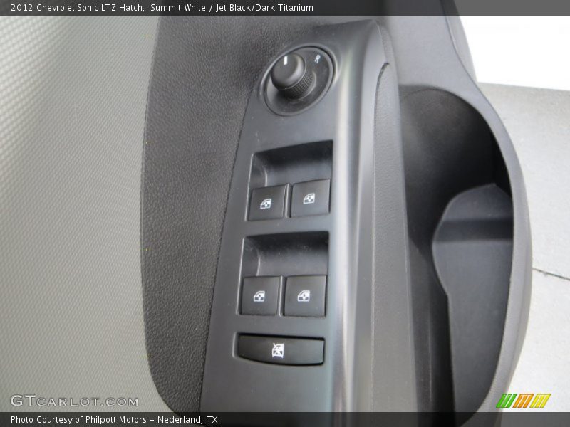 Summit White / Jet Black/Dark Titanium 2012 Chevrolet Sonic LTZ Hatch