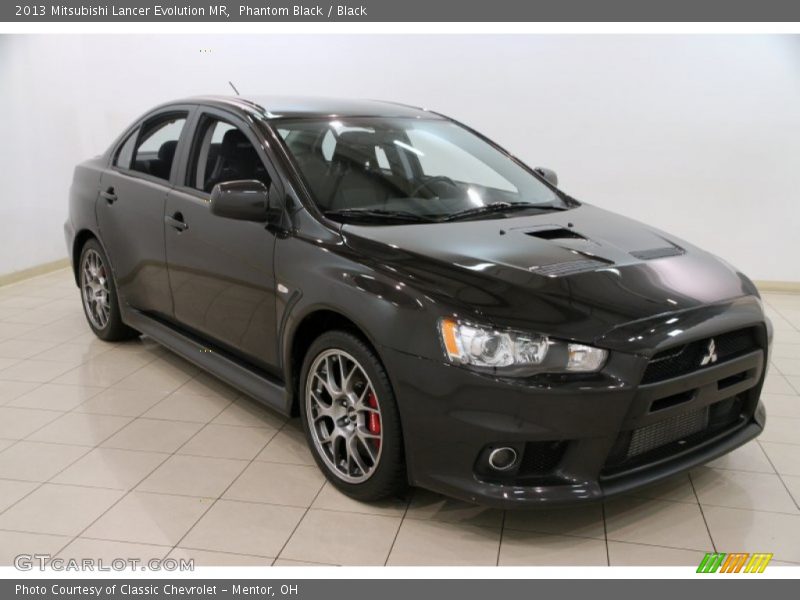 Front 3/4 View of 2013 Lancer Evolution MR