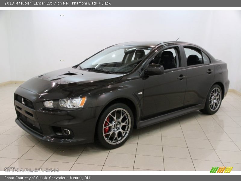 Phantom Black / Black 2013 Mitsubishi Lancer Evolution MR