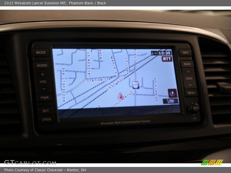 Phantom Black / Black 2013 Mitsubishi Lancer Evolution MR