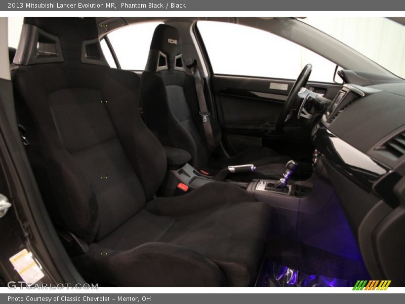 Phantom Black / Black 2013 Mitsubishi Lancer Evolution MR