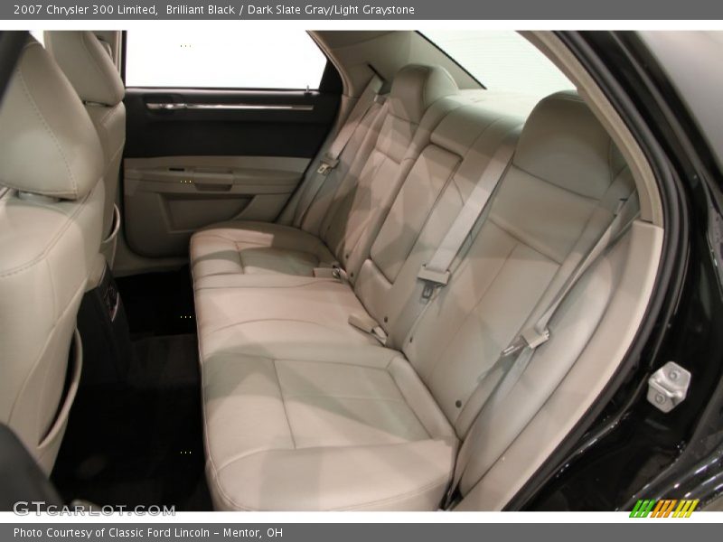 Brilliant Black / Dark Slate Gray/Light Graystone 2007 Chrysler 300 Limited