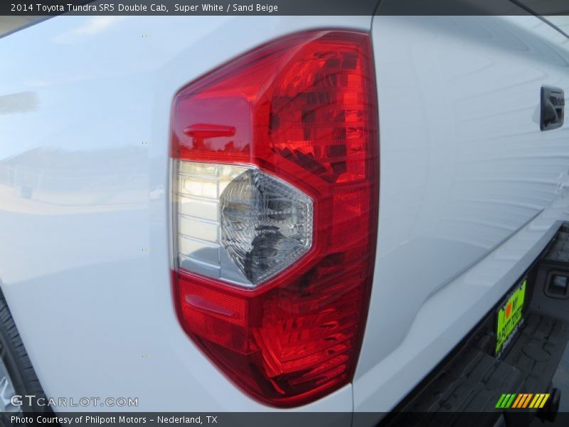 Super White / Sand Beige 2014 Toyota Tundra SR5 Double Cab