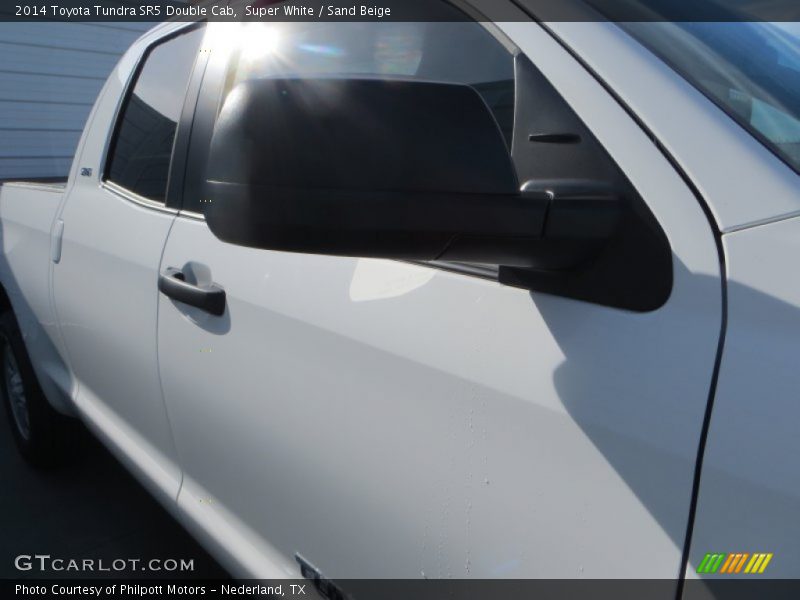 Super White / Sand Beige 2014 Toyota Tundra SR5 Double Cab