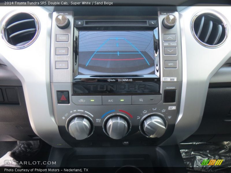 Super White / Sand Beige 2014 Toyota Tundra SR5 Double Cab