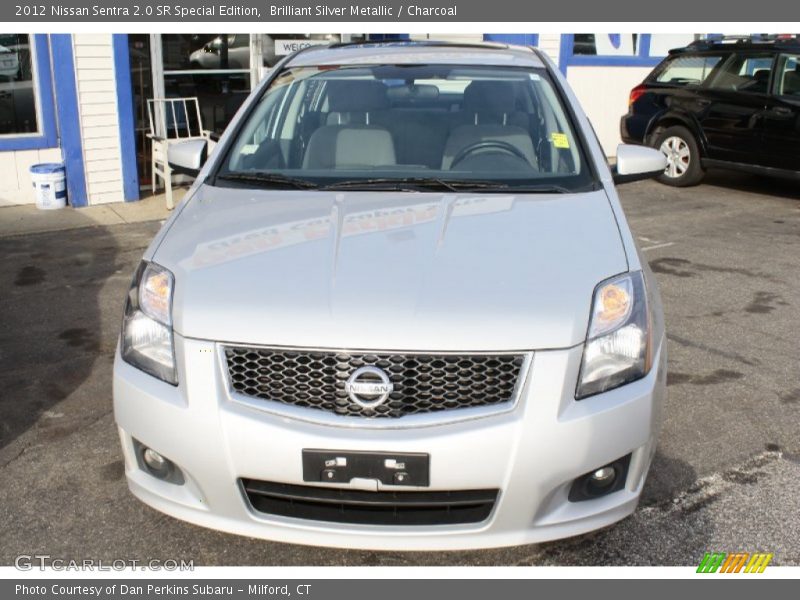 Brilliant Silver Metallic / Charcoal 2012 Nissan Sentra 2.0 SR Special Edition