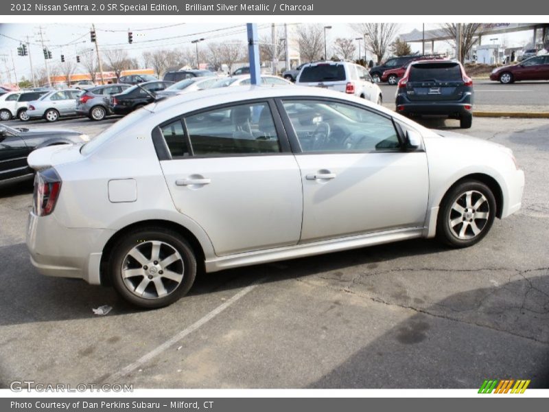 Brilliant Silver Metallic / Charcoal 2012 Nissan Sentra 2.0 SR Special Edition