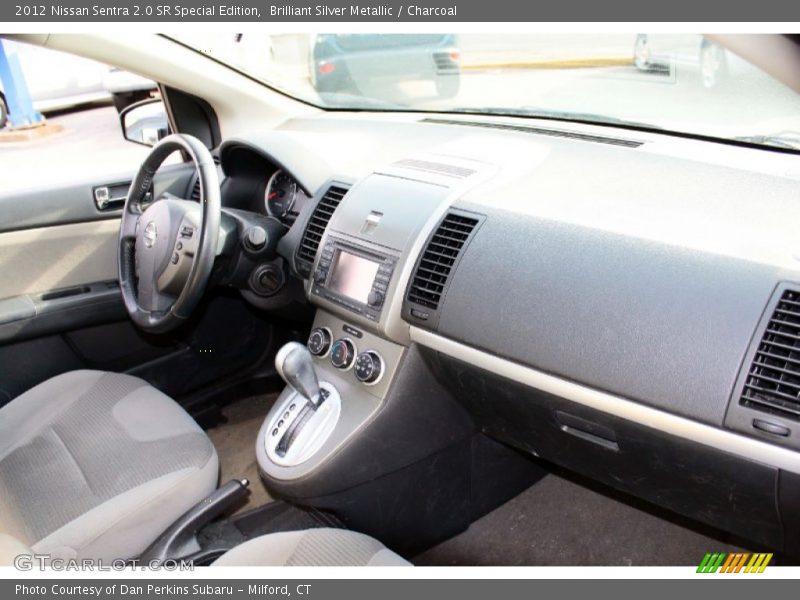 Brilliant Silver Metallic / Charcoal 2012 Nissan Sentra 2.0 SR Special Edition