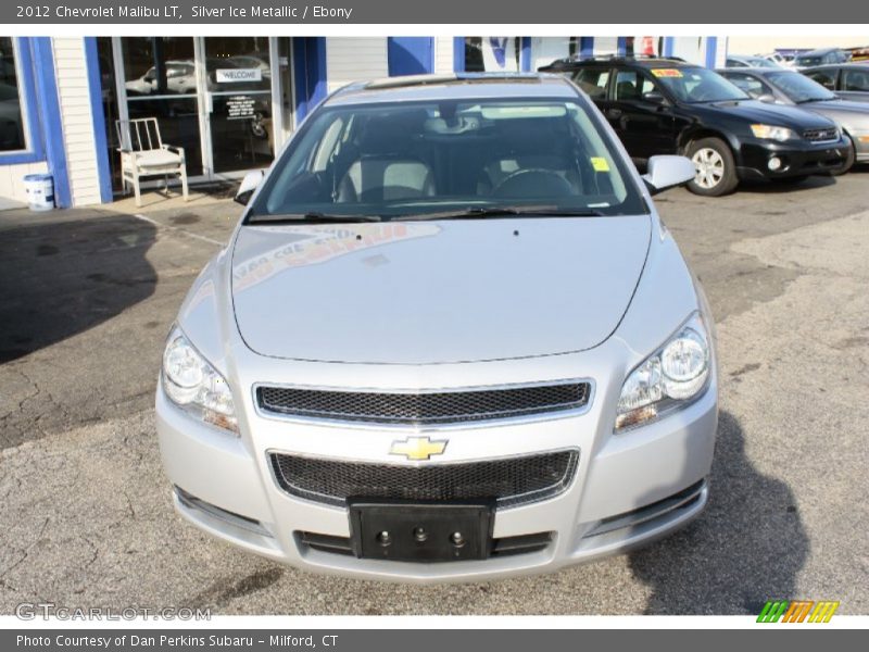 Silver Ice Metallic / Ebony 2012 Chevrolet Malibu LT