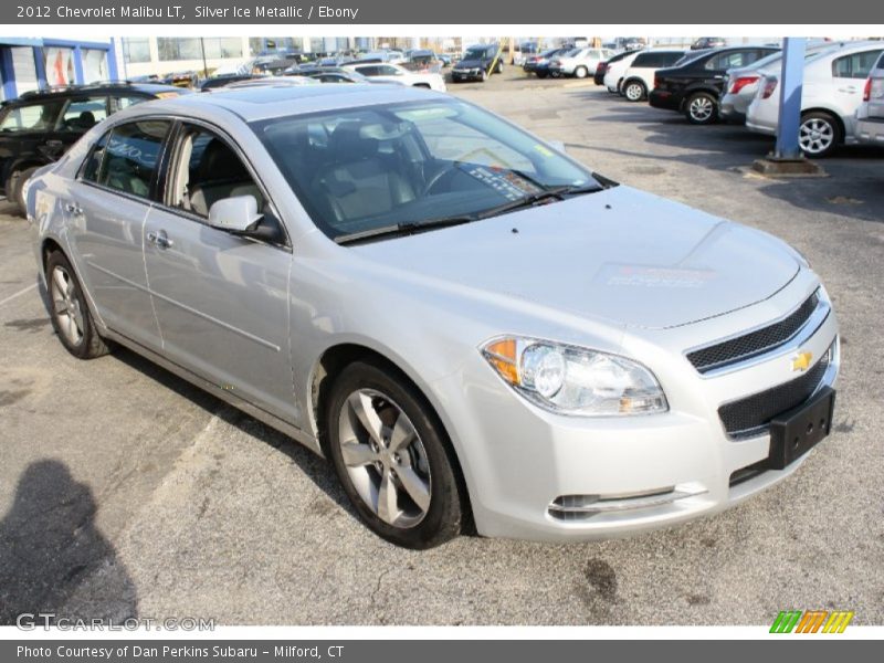 Silver Ice Metallic / Ebony 2012 Chevrolet Malibu LT
