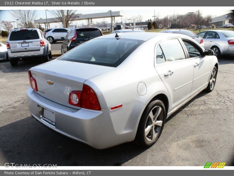 Silver Ice Metallic / Ebony 2012 Chevrolet Malibu LT
