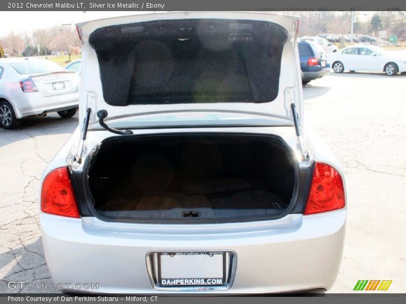 Silver Ice Metallic / Ebony 2012 Chevrolet Malibu LT