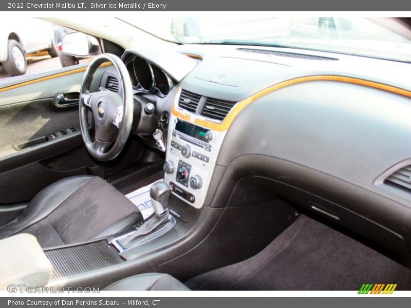 Silver Ice Metallic / Ebony 2012 Chevrolet Malibu LT