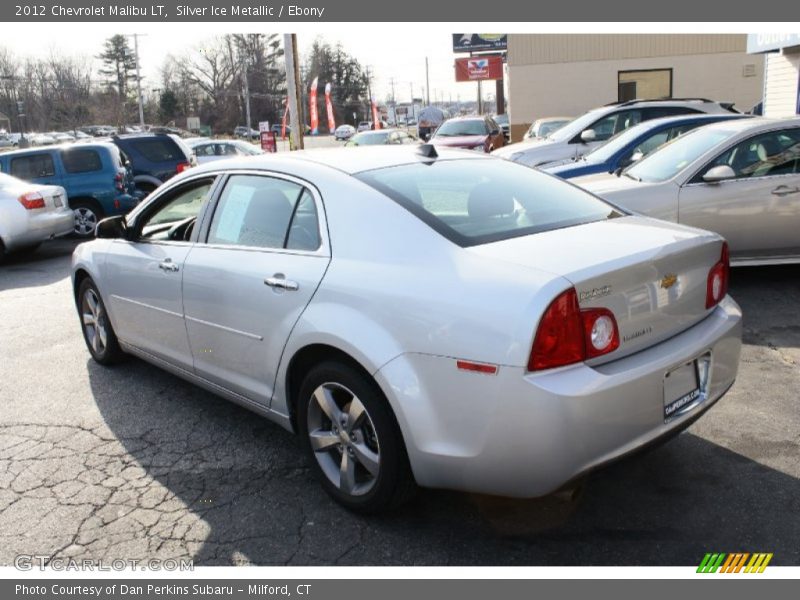 Silver Ice Metallic / Ebony 2012 Chevrolet Malibu LT