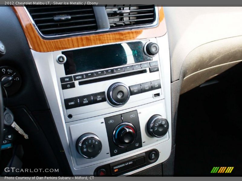 Silver Ice Metallic / Ebony 2012 Chevrolet Malibu LT