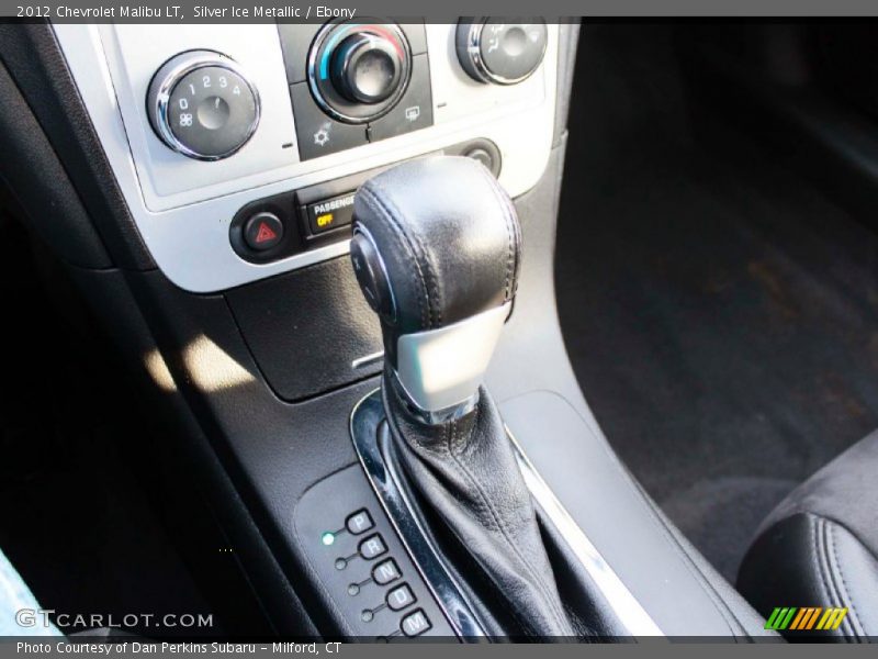 Silver Ice Metallic / Ebony 2012 Chevrolet Malibu LT