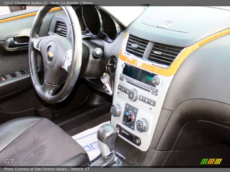 Silver Ice Metallic / Ebony 2012 Chevrolet Malibu LT