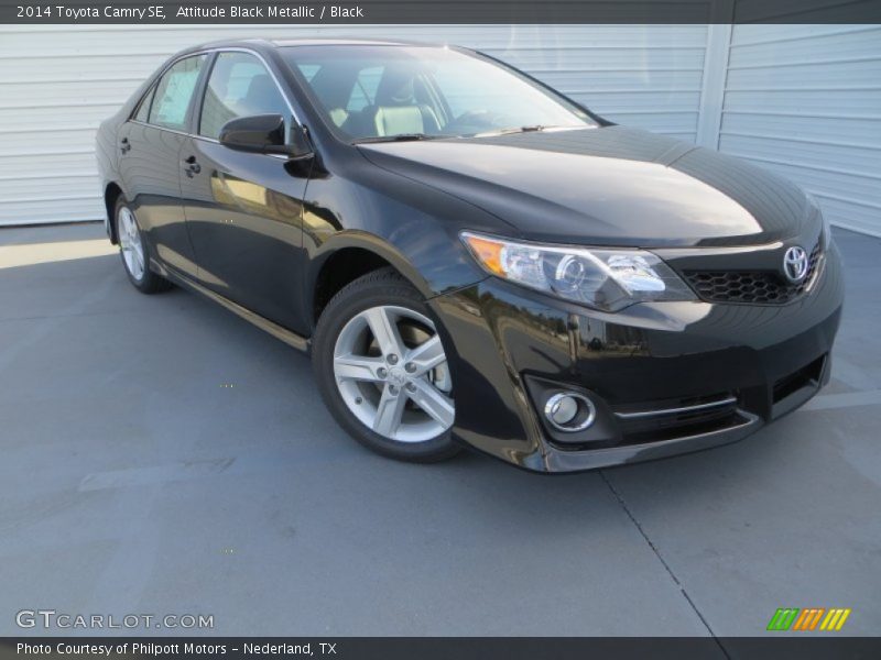 Attitude Black Metallic / Black 2014 Toyota Camry SE