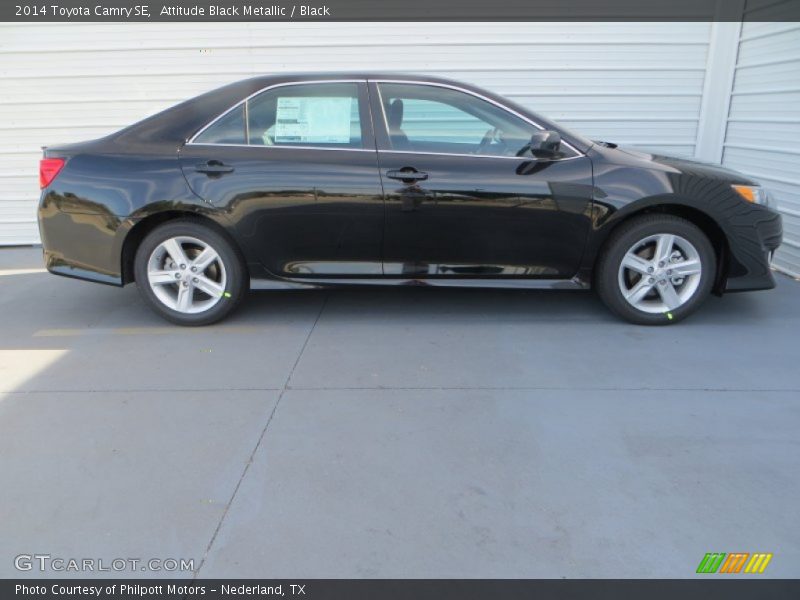 Attitude Black Metallic / Black 2014 Toyota Camry SE