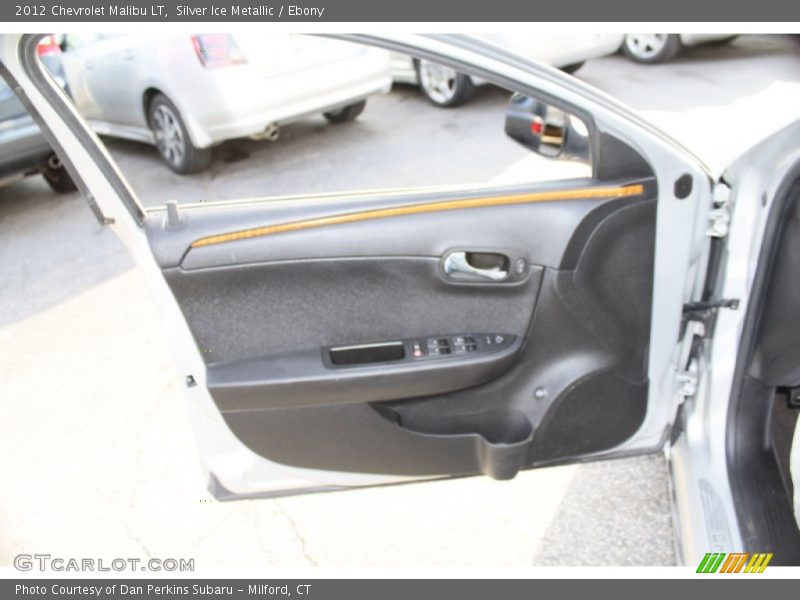 Silver Ice Metallic / Ebony 2012 Chevrolet Malibu LT