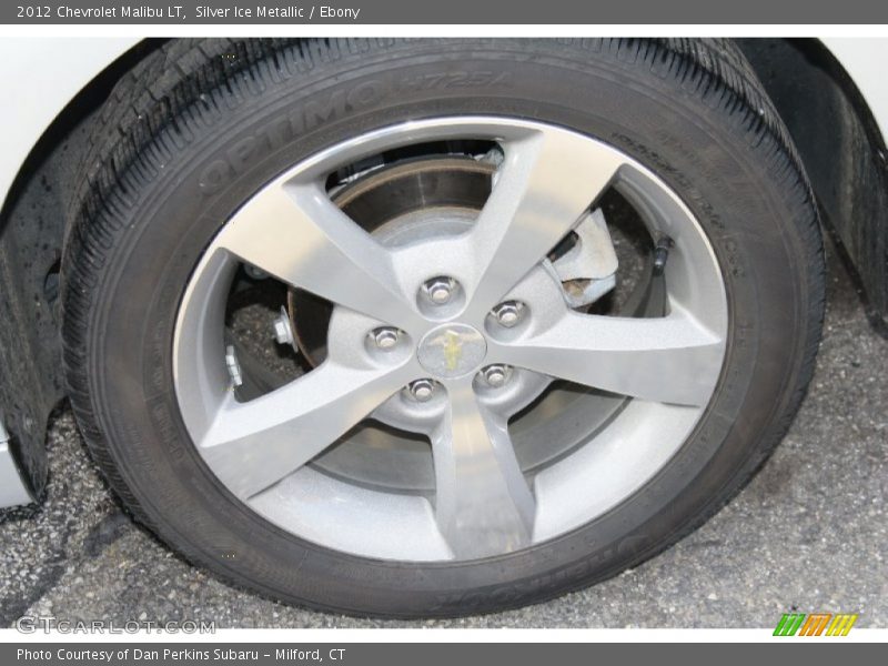 Silver Ice Metallic / Ebony 2012 Chevrolet Malibu LT