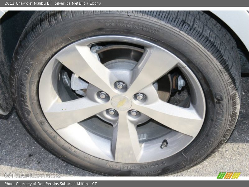 Silver Ice Metallic / Ebony 2012 Chevrolet Malibu LT