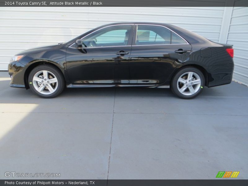 Attitude Black Metallic / Black 2014 Toyota Camry SE