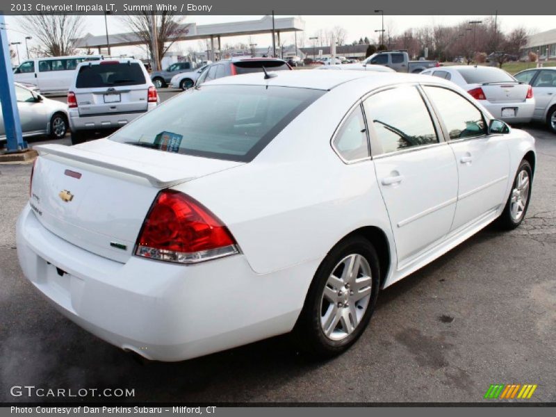 Summit White / Ebony 2013 Chevrolet Impala LT