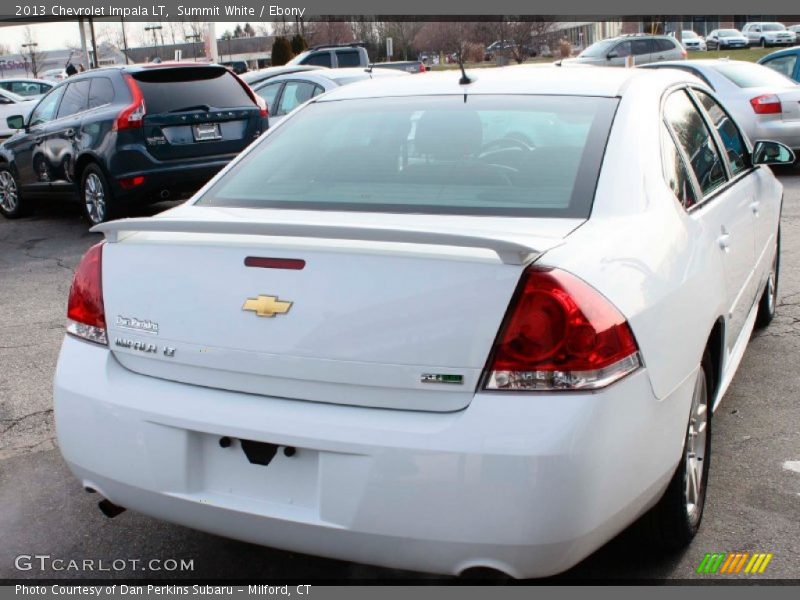 Summit White / Ebony 2013 Chevrolet Impala LT