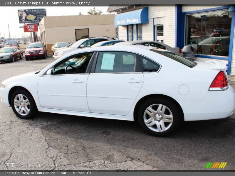 Summit White / Ebony 2013 Chevrolet Impala LT