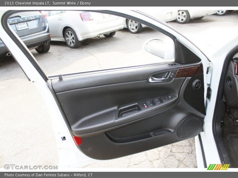 Summit White / Ebony 2013 Chevrolet Impala LT