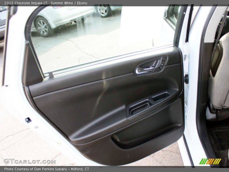 Summit White / Ebony 2013 Chevrolet Impala LT