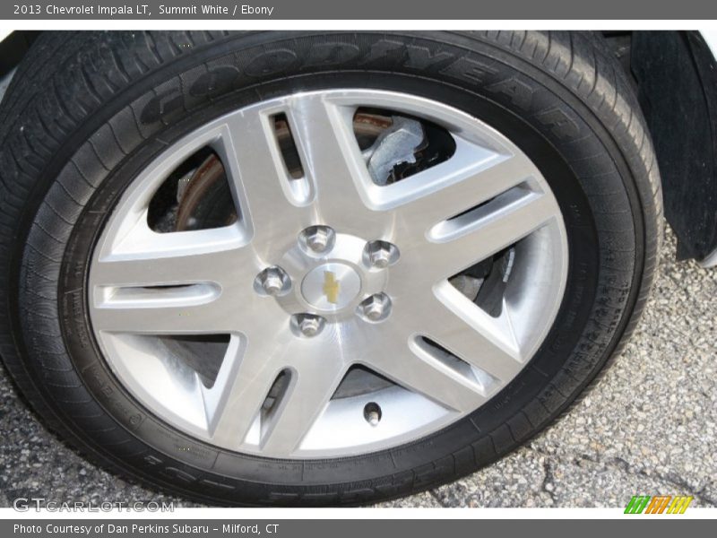 Summit White / Ebony 2013 Chevrolet Impala LT