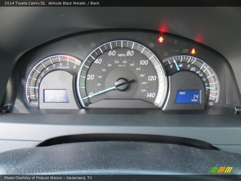 Attitude Black Metallic / Black 2014 Toyota Camry SE