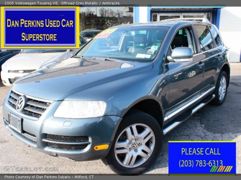 Offroad Grey Metallic / Anthracite 2005 Volkswagen Touareg V8