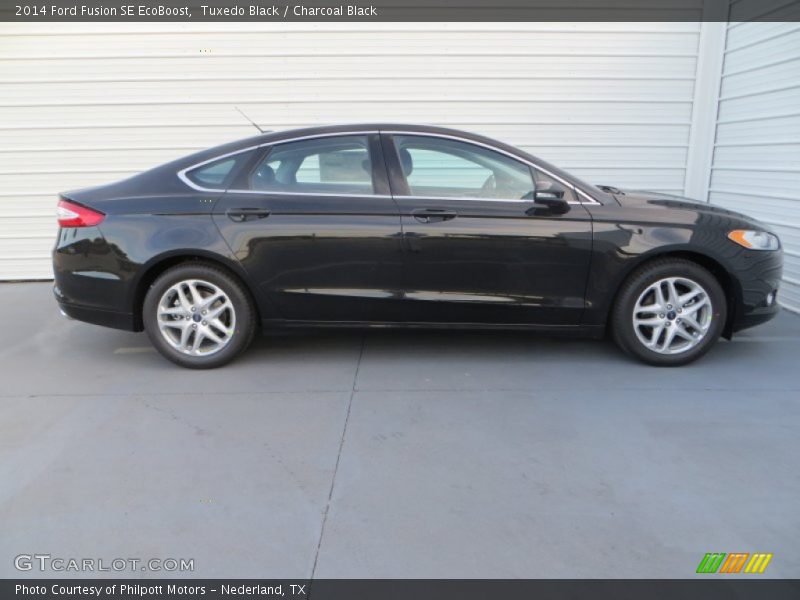 Tuxedo Black / Charcoal Black 2014 Ford Fusion SE EcoBoost