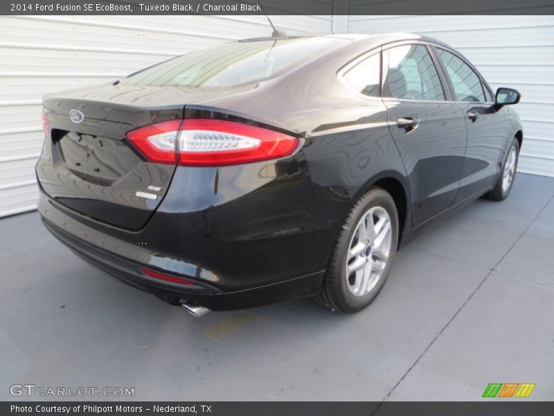 Tuxedo Black / Charcoal Black 2014 Ford Fusion SE EcoBoost