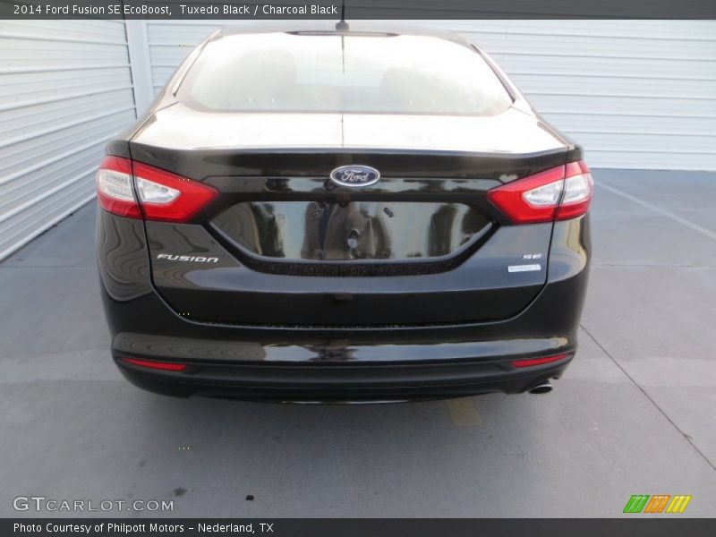 Tuxedo Black / Charcoal Black 2014 Ford Fusion SE EcoBoost