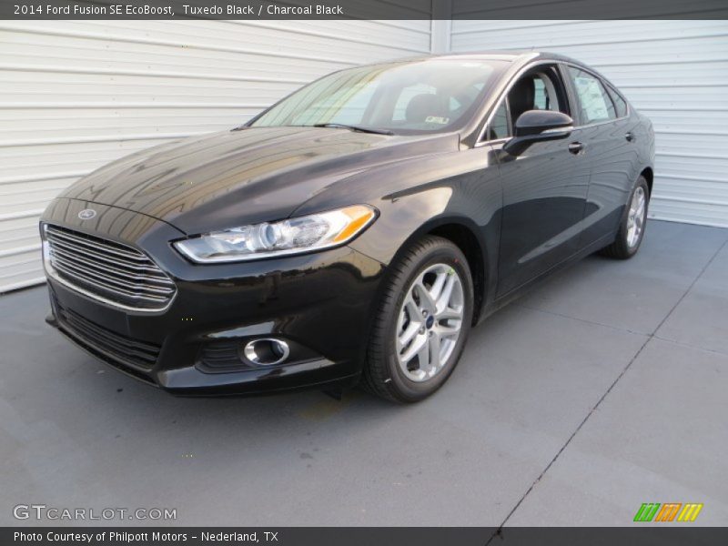 Tuxedo Black / Charcoal Black 2014 Ford Fusion SE EcoBoost