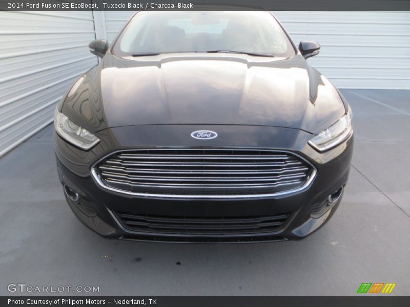 Tuxedo Black / Charcoal Black 2014 Ford Fusion SE EcoBoost